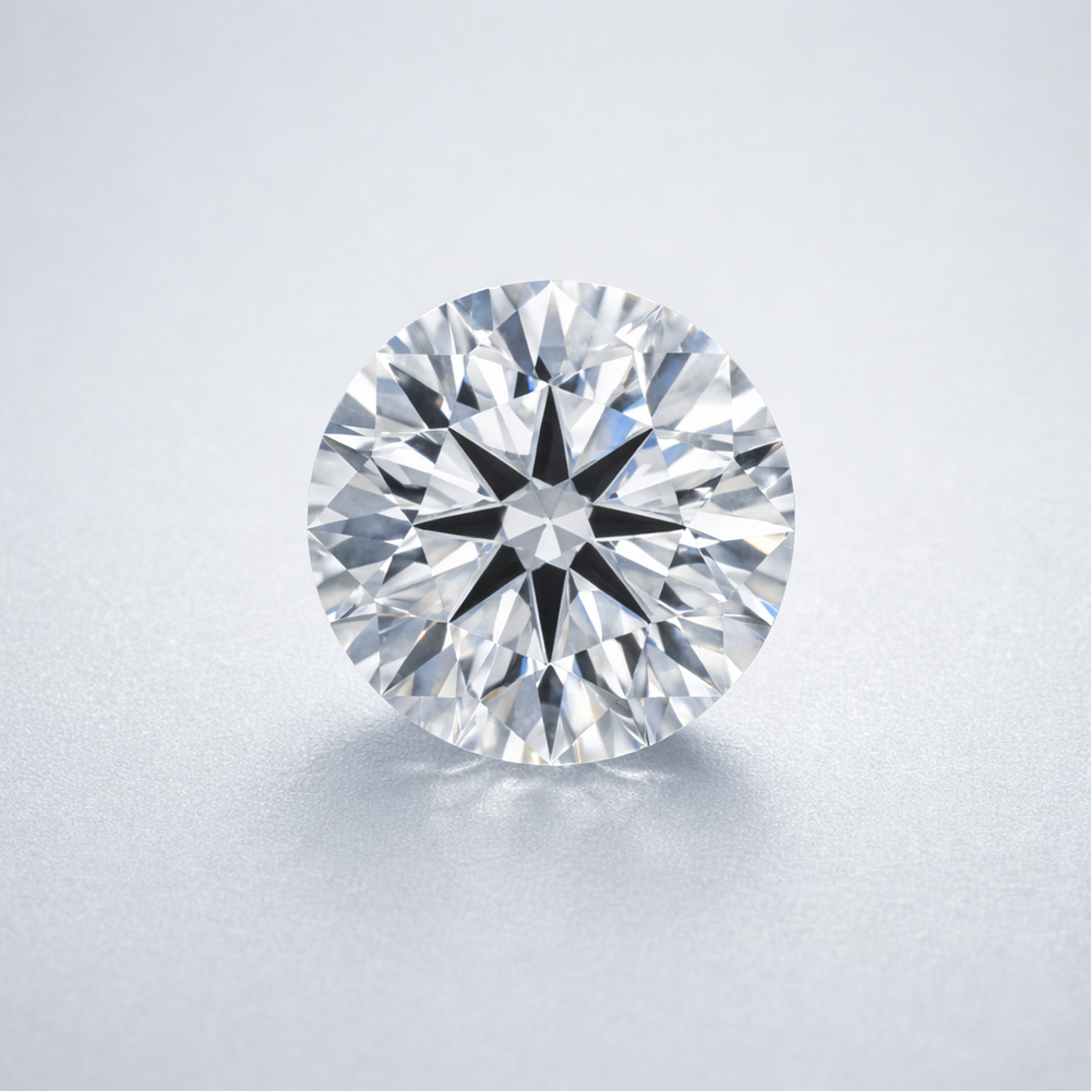 1 Carat Round Lab Grown Diamond F VS1