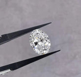 5 Carat Oval E VVS2-IGI Certified