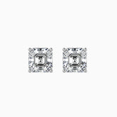 Asscher Studs