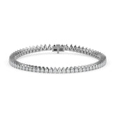 Pear Tennis Bracelet