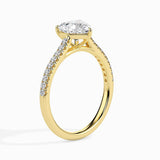 Pave Heart Ring