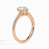 Pave Heart Ring
