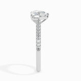 Pave Heart Ring