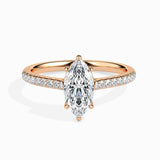 Pave Emerald Ring - Dev Vision