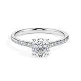 Pave Round Ring