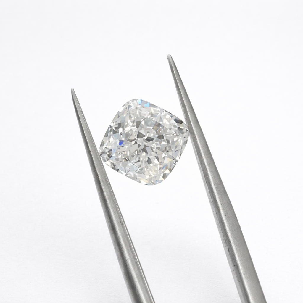 1 Carat SQ Cushion E VS2 - IGI Certified