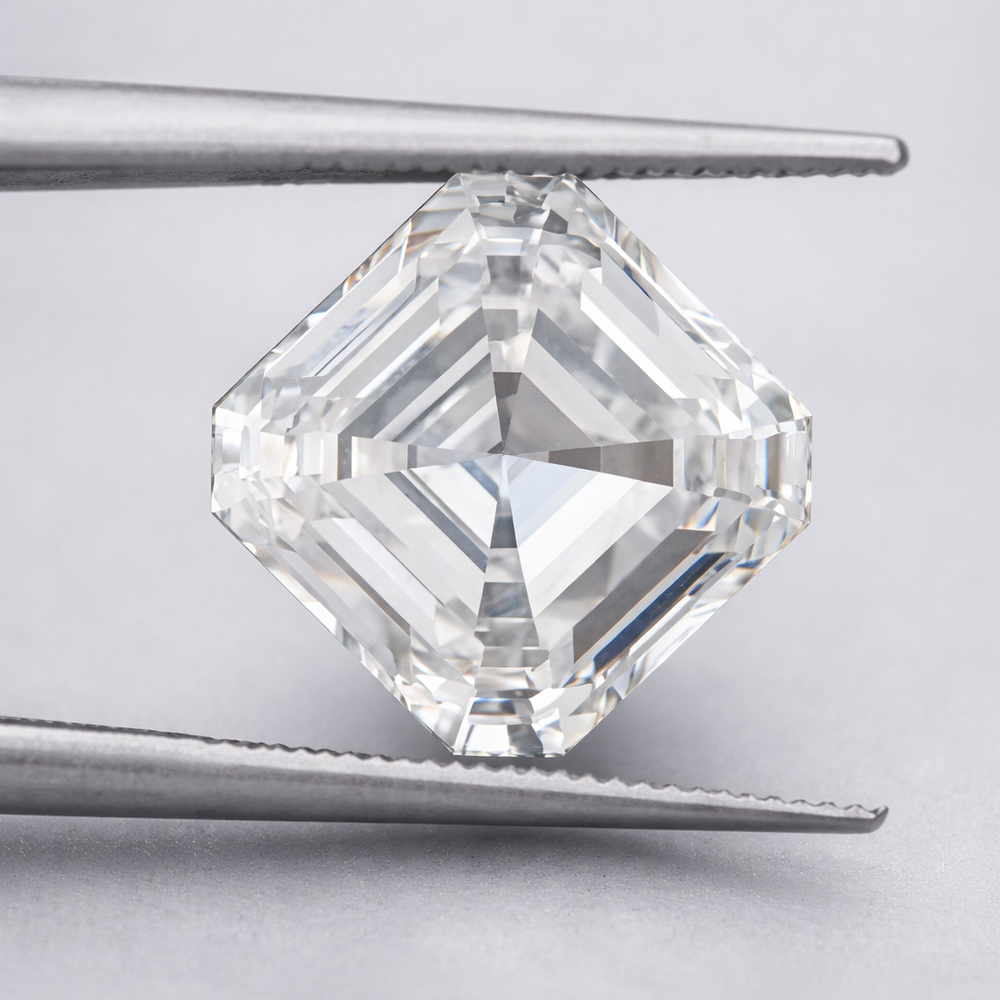 2 Carat Asscher E VS1 - IGI Certified