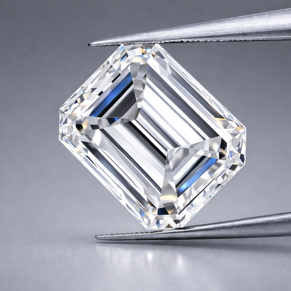 0.4 Carat Emerald E VVS1 - IGI Certified