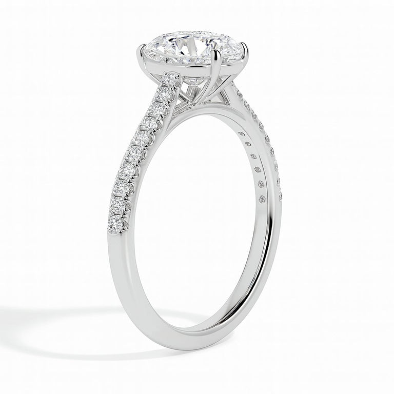Pave Emerald Ring - Dev Vision