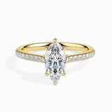 Pave Emerald Ring - Dev Vision