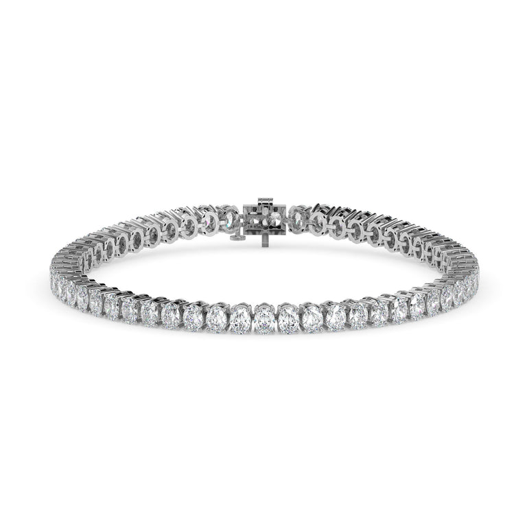 Oval Tennis Bracelet