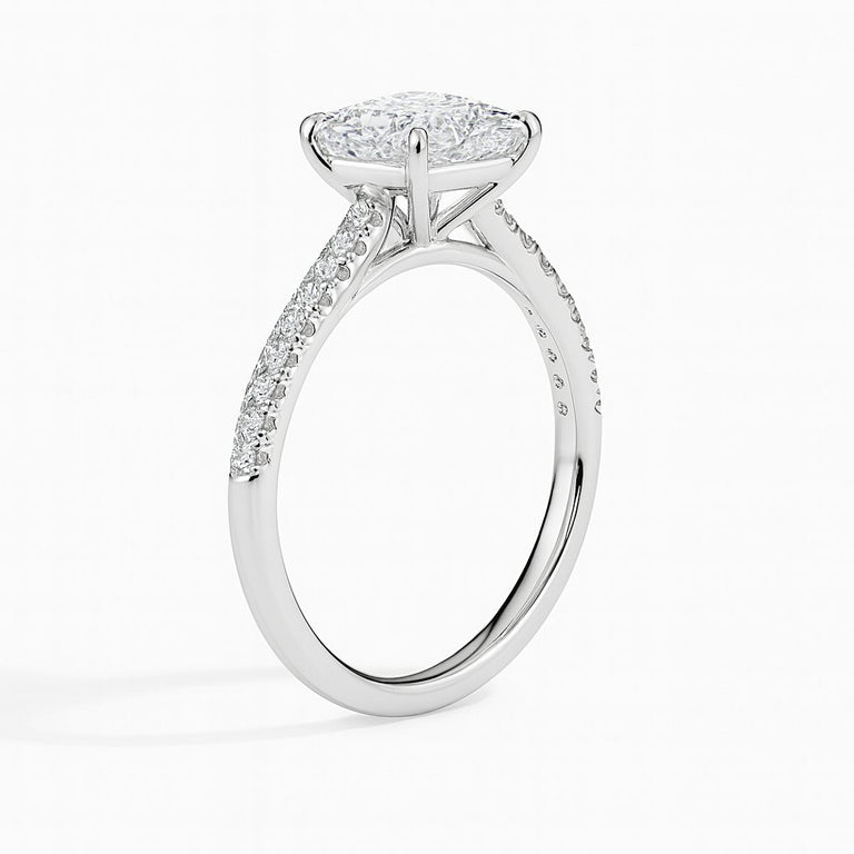 Pave Heart Ring