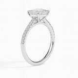 Pave Heart Ring